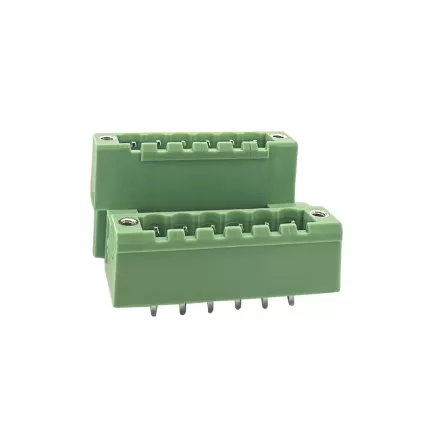 5.00mm &5.08mm Male Pluggable terminal block With Fixed hole:RHTBYDKDM-5.00/RHTBYDKDM-5.08